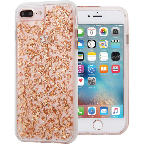 Case-Mate Karat Case for Apple iPhone 6 Plus/6S Plus/7 Plus/8 Plus - Rose Gold