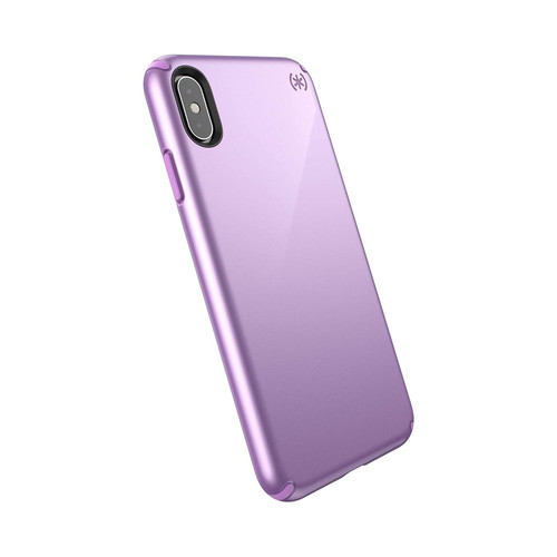 Speck Presidio Metallic Case for Apple iPhone Xs Max - Metallic Purple/Purple