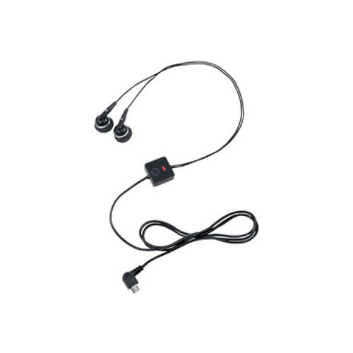 Motorola EMU Mini USB In-Ear Headphones  Stereo Headset with Remote and Mic - Black