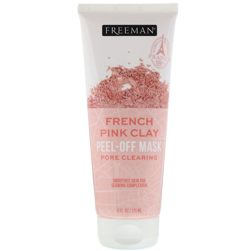 Freeman Beauty  French Pink Clay Peel-Off Beauty Mask  6 fl oz (175 ml)