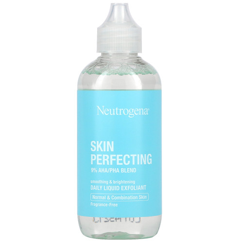 Neutrogena  Skin Perfecting  Daily Liquid Exfoliant  Normal & Combination Skin  Fragrance-Free   4 fl oz (118 ml)