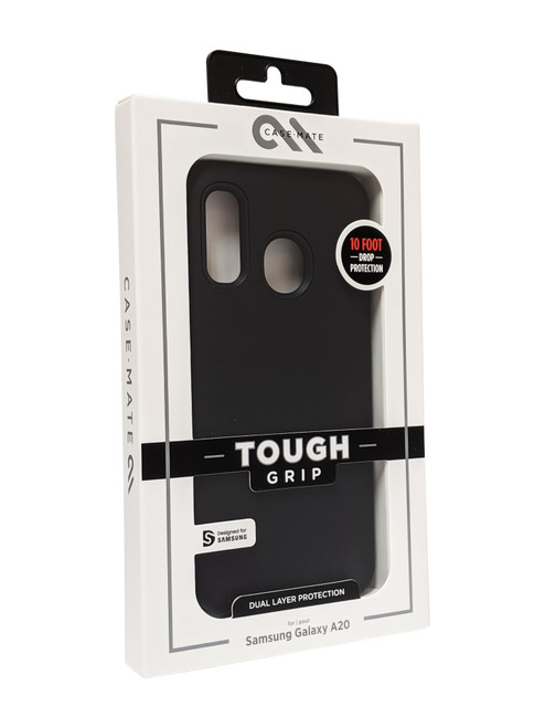 Case-Mate Tough Grip Case for Samsung Galaxy A20 - Black