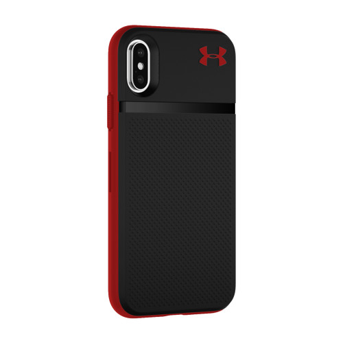 Under Armour UA Protect Stash Case for iPhone X/XS - Black/Red