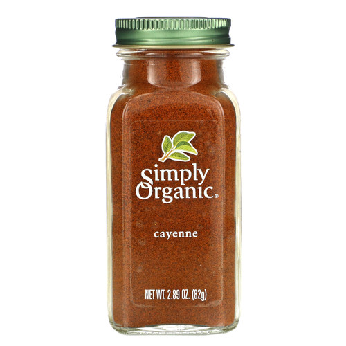 Simply Organic, Cayenne, 2.89 oz (82 g)