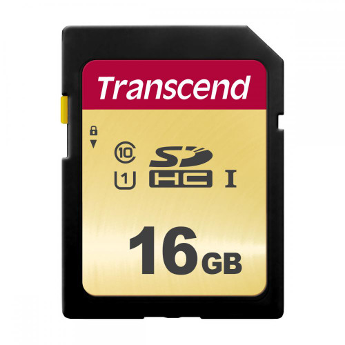 16GB 500S SDHC UHS-I Class 10 U1 4K Memory Card