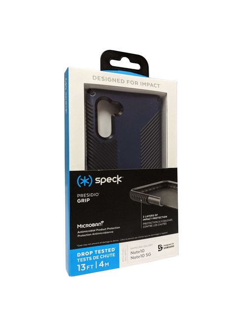 Speck Presidio Grip Case for Galaxy Note 10 - Coastal Blue/Black