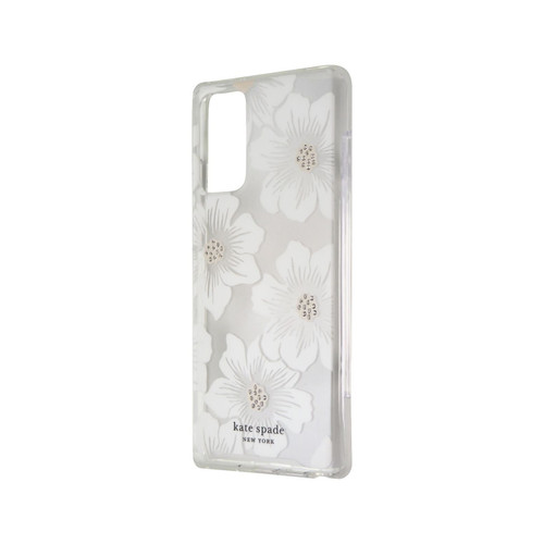 Kate Spade Hardshell Case for Galaxy Note20 5G - Hollyhock Floral Clear