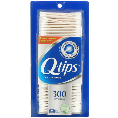 Q-tips  Cotton Swabs   300 Swabs