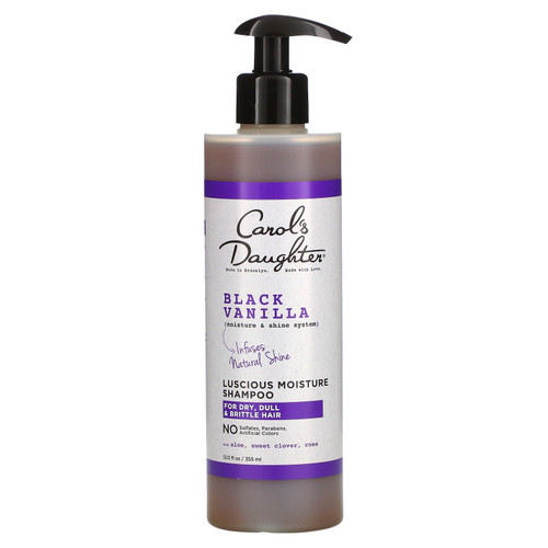 Carol's Daughter  Black Vanilla  Moisture & Shine System  Luscious Moisture Shampoo  For Dry  Dull & Brittle Hair  12 fl oz (355 ml)
