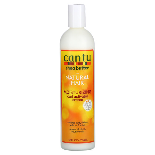 Cantu  Shea Butter for Natural Hair  Moisturizing Curl Activator Cream  12 fl oz (355 ml)