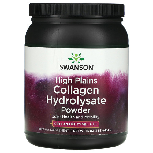 Swanson  High Plains Collagen Hydrolysate Powder  16 oz (454 g)