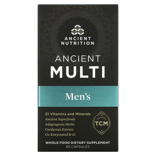 Dr. Axe / Ancient Nutrition  Ancient Multi  Men's  90 Capsules