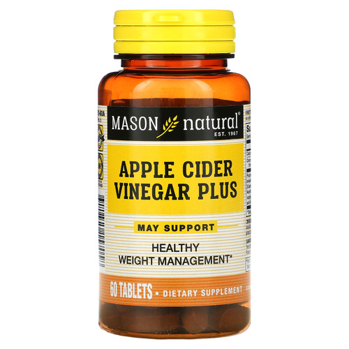 Mason Natural  Apple Cider Vinegar Plus  60 Tablets