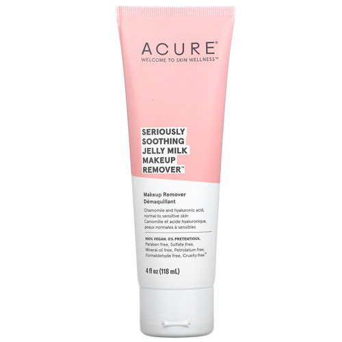 Acure  Seriously Soothing  Jelly Milk Makeup Remover  4 fl oz (118 ml)