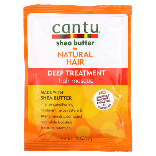 Cantu  Shea Butter for Natural Hair  Deep Treatment Hair Masque   1.75 oz (50 g)