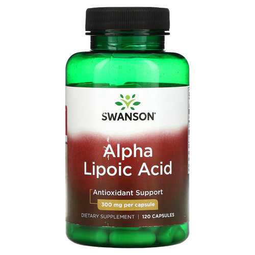 Swanson  Alpha Lipoic Acid  300 mg  120 Capsules