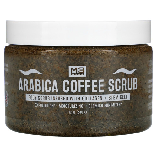 M3 Naturals  Arabica Coffee Scrub  12 oz (340 g)