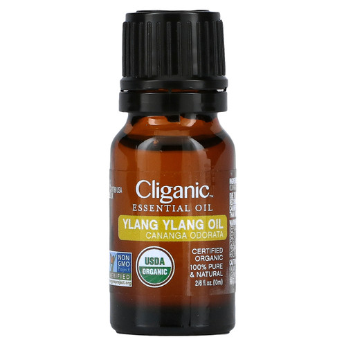 Cliganic  100% Pure Essential Oil  Ylang Ylang  0.33 fl oz (10 ml)