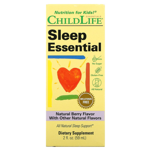 ChildLife  Sleep Essential  Natural Berry  2 fl oz (59 ml)