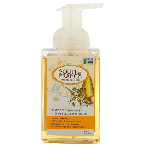 South of France  Foaming Hand Wash  Orange Blossom Honey  8 fl oz (236 ml)