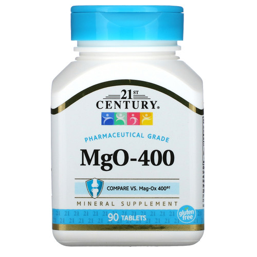 21st Century  MgO-400  90 Tablets