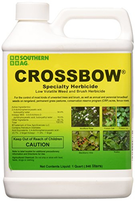 Southern Ag CROSSBOW32 Weed & Brush Killer  32oz-1 Quart Crossbow Specialty 2 4