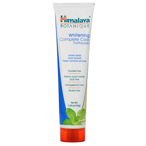 Himalaya  Botanique  Whitening Complete Care Toothpaste  Simply Peppermint  5.29 oz (150 g)