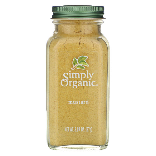 Simply Organic, Mustard, 3.07 oz (87 g)