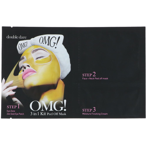 Double Dare  Peel Off Beauty Mask  3 in 1 Kit