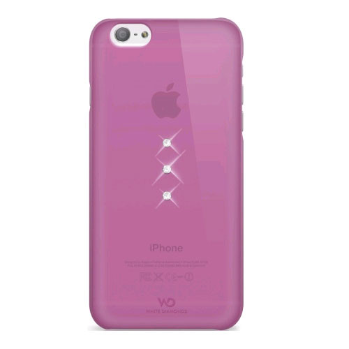 White Diamonds Trinity Case for iPhone SE2/8/7/6/6s - Pink