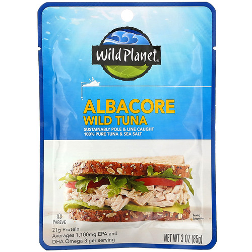 Wild Planet  Albacore Wild Tuna  3 oz (85 g)