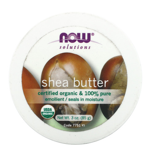 Now Foods  Solutions  Organic Shea Butter  3 oz (85 g)