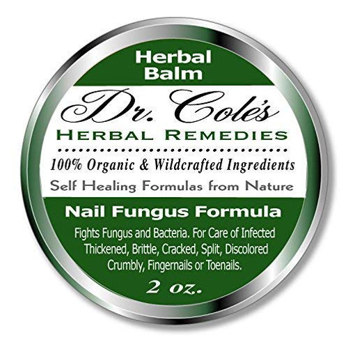 Dr. Cole’s Organic Nail Fungus Treatment – Extra Strength  Herbal  Anti-fungal Treatment for Finger Nails & Toenails – Disinfects & Repairs Thick  Cracked  Flakey Nails – Safe for The Whole Family