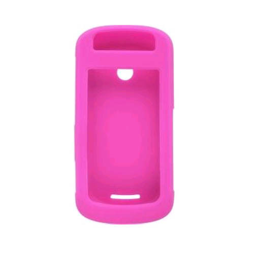 Silicone Gel Case for Motorola W835 Crush  Hot Pink