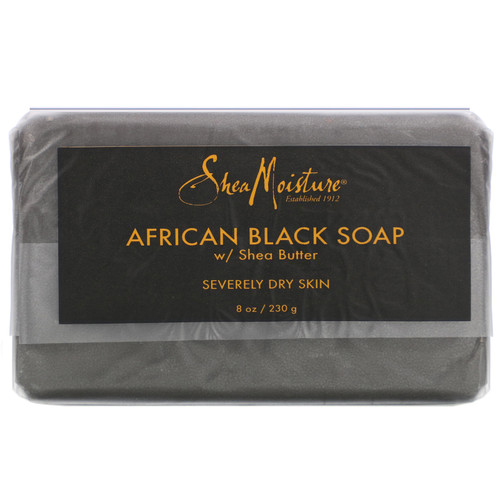 SheaMoisture  African Black Soap with Shea Butter  8 oz (230 g)