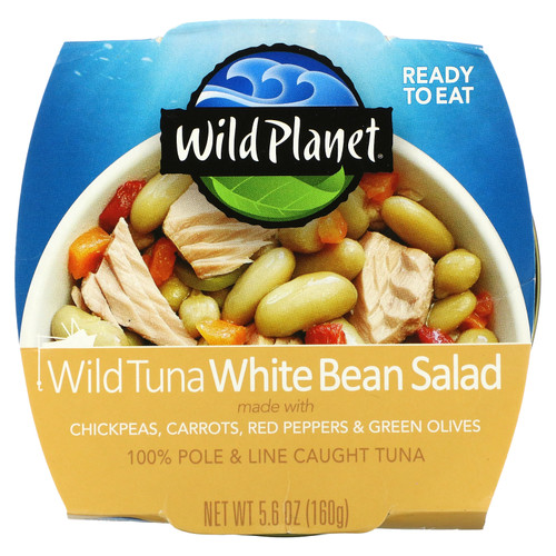 Wild Planet  Wild Tuna White Bean Salad  5.6 oz (160 g)