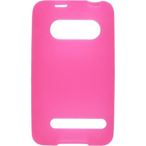 Wireless Solutions Silicone Gel Case for HTC EVO 4G 9292 - Dark Pink