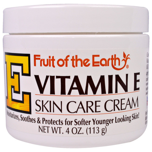 Fruit of the Earth  Vitamin E  Skin Care Cream  4 oz (113 g)