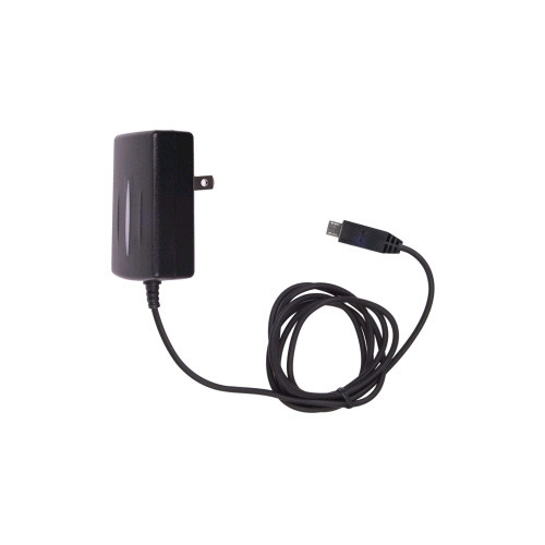 Wireless Solutions MicroUSB Home Charger for Kyocera E1100 S2400 Adreno S4000 Mako - Black