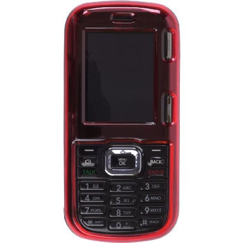 Snap On Clip Case for LG LX265 Rumor2  AX265 - Red