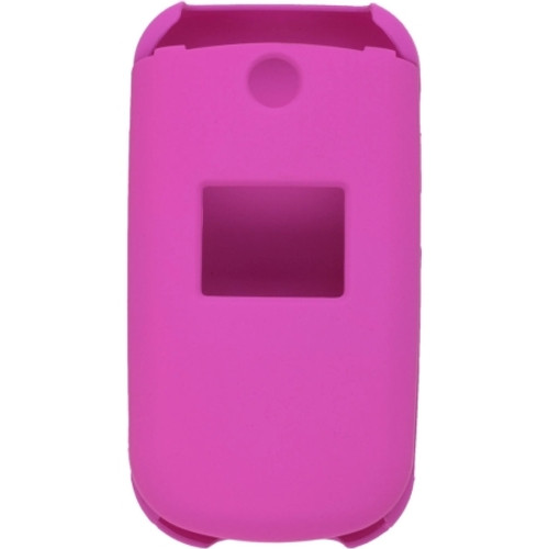 Two Piece Soft Touch Snap-On Case for LG 230 LG230 - Pink
