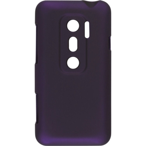 Wireless Solutions Color Click Case for HTC EVO 3D - Eggplant.