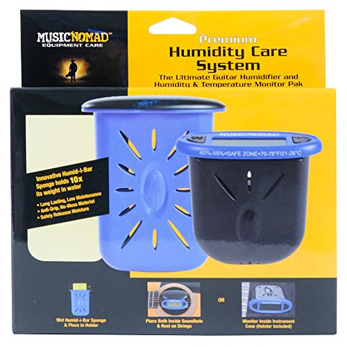 MusicNomad Premium Humidity Care System  Humitar & HumiReader (MN306)