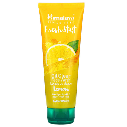 Himalaya  Fresh Start  Oil Clear Face Wash  Lemon  3.4 fl oz (100 ml)