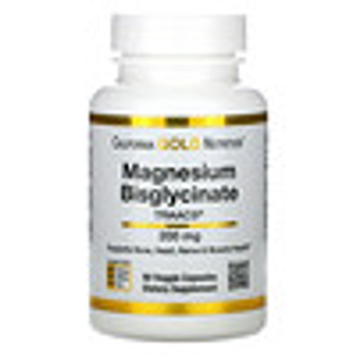 California Gold Nutrition, Magnesium Bisglycinate, 60 Veggie Capsules