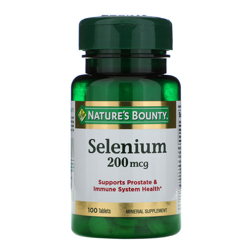 Nature's Bounty  Selenium  200 mcg  100 Tablets