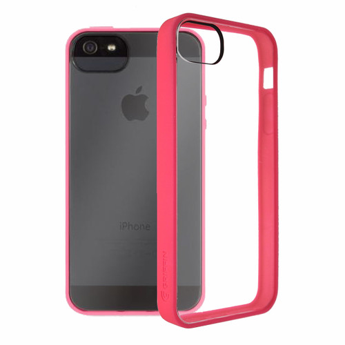 Griffin Technology - Griffin Reveal Case for Apple iPhone 5 - Flurofire And Clear
