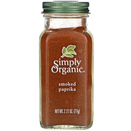 Simply Organic  Organic Smoked Paprika  2.72 oz (77 g)