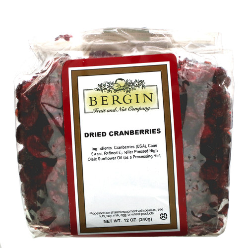 Bergin Fruit and Nut Company  Dried Cranberries  12 oz (340 g)