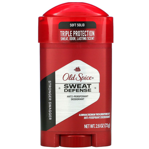 Old Spice  Sweat Defense Anti-Perspirant Deodorant  Soft Solid  Stronger Swagger  2.6 oz (73 g)